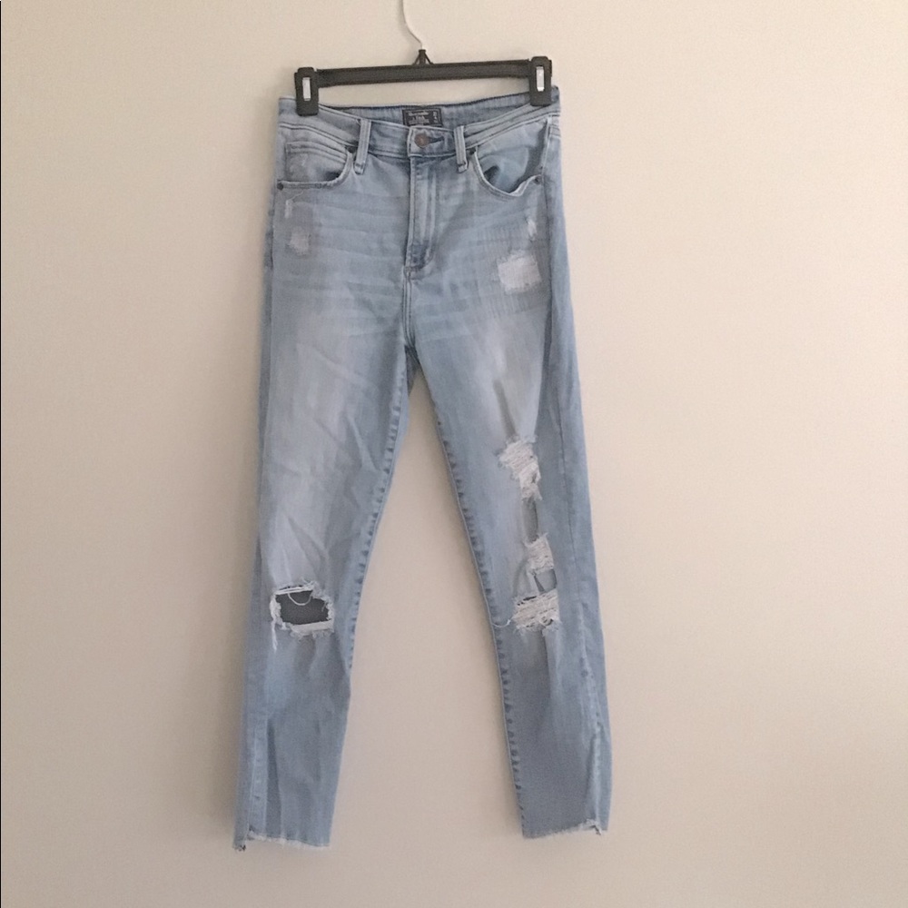 Abercrombie and fitch skinny ankle cut jeans size 4/27